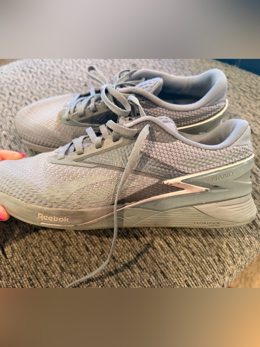 Reebok Men’s Grey Training Sneakers